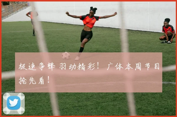 极速争锋 羽动精彩！广体本周节目抢先看！